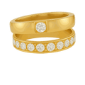Eternity Round-Cut Lab-Grown Diamond Couple Ring Set