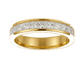 Princess-Cut Pavé Lab-Grown Diamond Eternity Ring