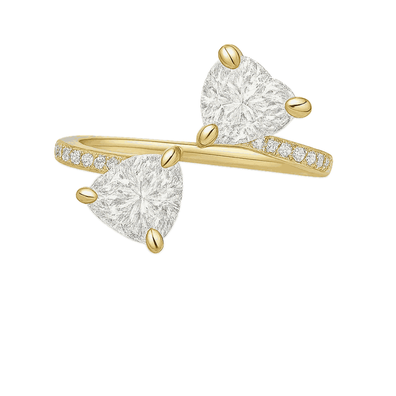Twin Round Lab-Grown Diamond Ring