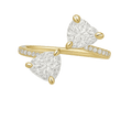Twin Round Lab-Grown Diamond Ring