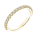 Round Lab-Grown Diamond Stackable Band