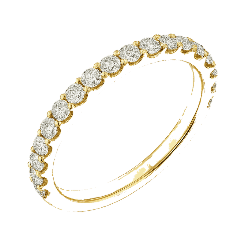 Round Lab-Grown Diamond Stackable Band