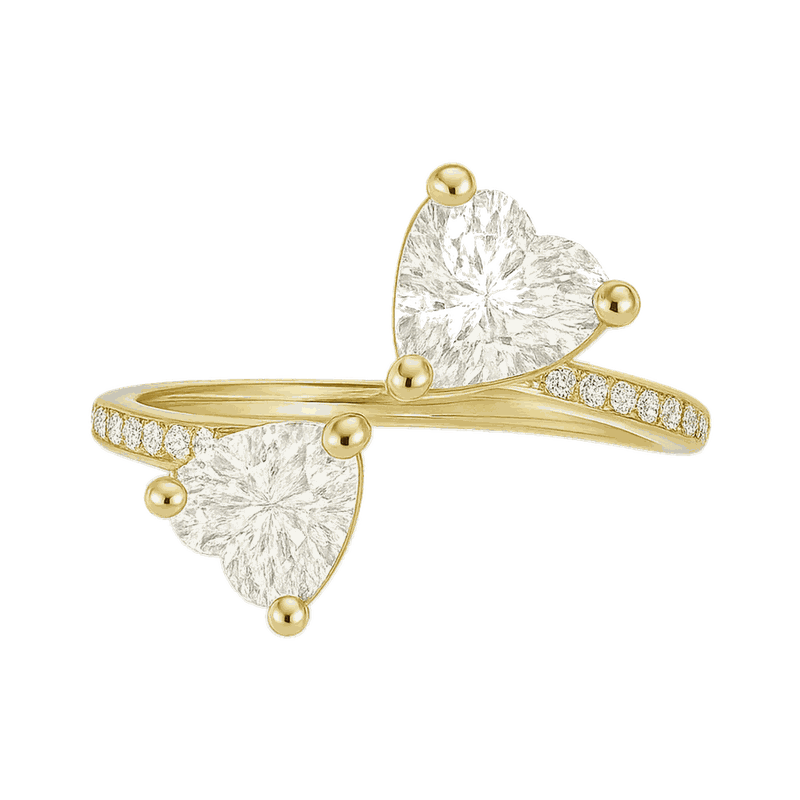 Twin Round Lab-Grown Diamond Ring
