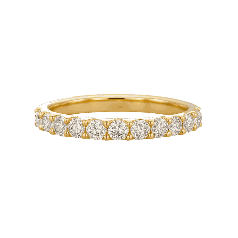 Round Lab-Grown Diamond Stackable Band