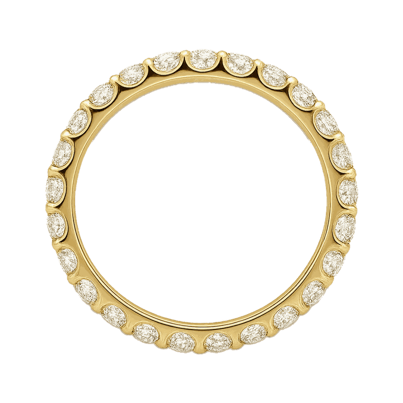 Round Lab-Grown Diamond Stackable Band