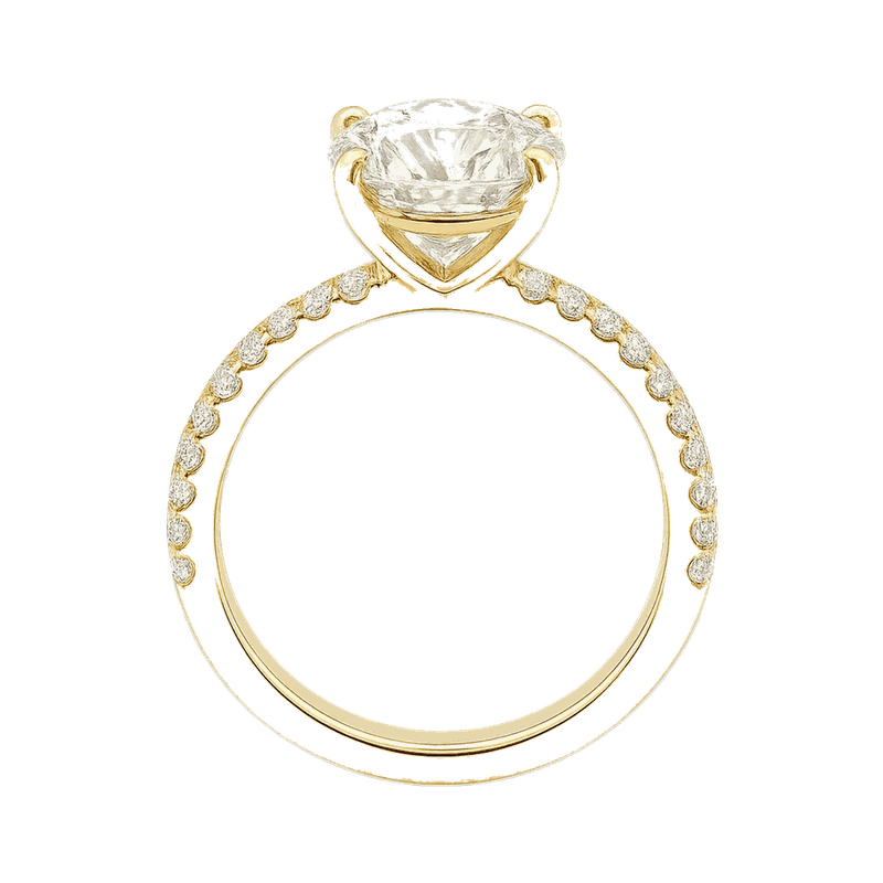 Heart Cut Lab-Grown Diamond Solitaire Ring