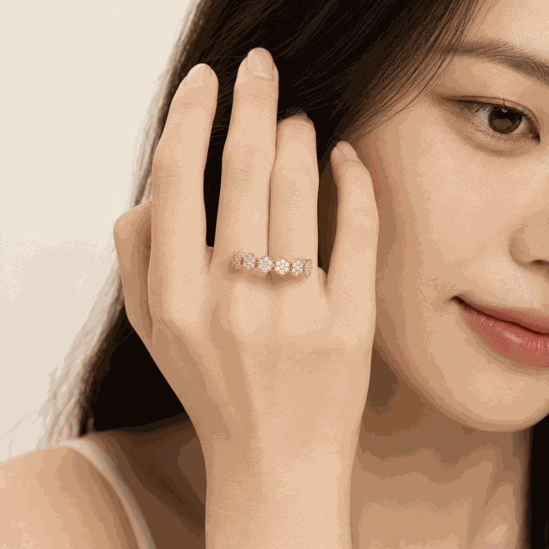 Round Lab-Grown Diamond Stackable Band