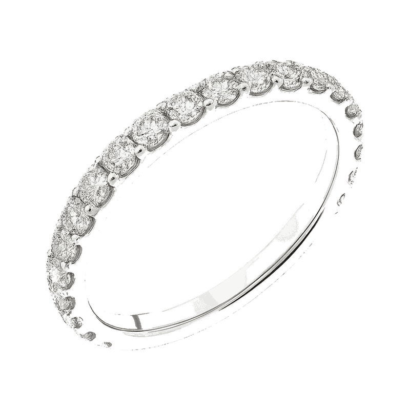 Round Lab-Grown Diamond Stackable Band