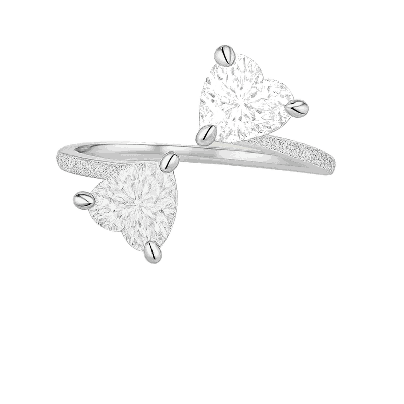 Twin Round Lab-Grown Diamond Ring