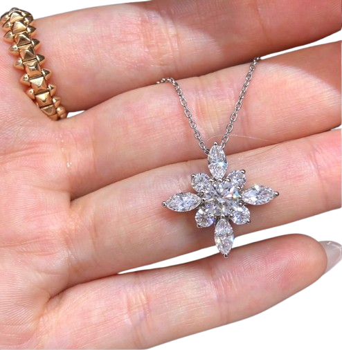 Diamond Cross Pendant