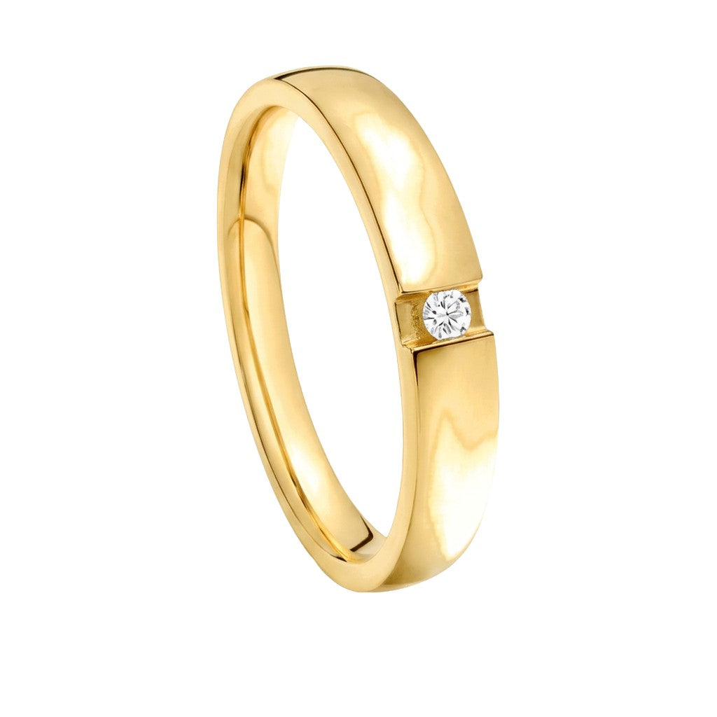 Eternity Round-Cut Lab-Grown Diamond Couple Ring Set