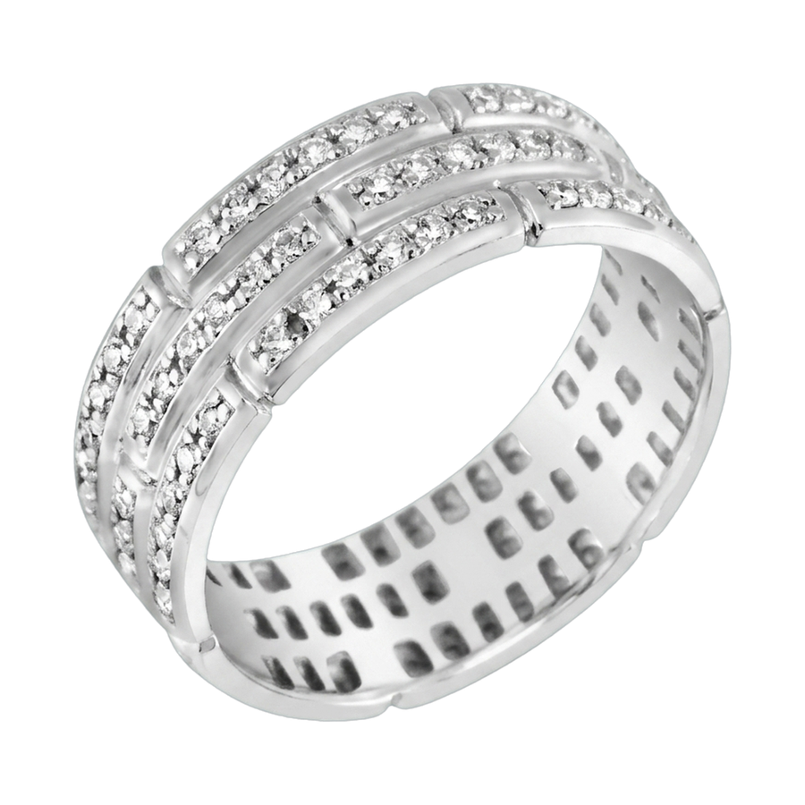 Halo Lab-Grown Diamond Pendant Necklace white gold