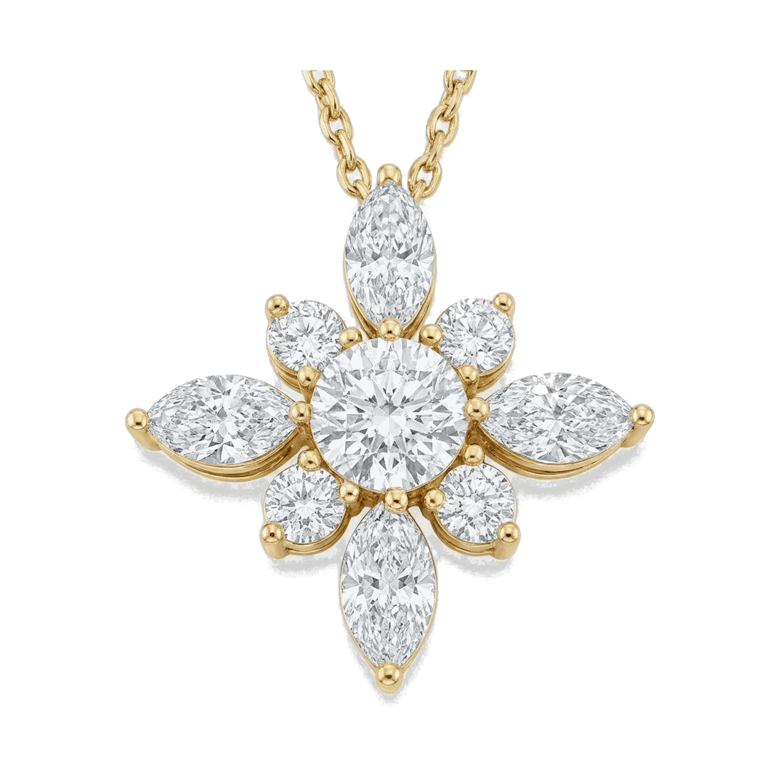 Diamond Cross Pendant