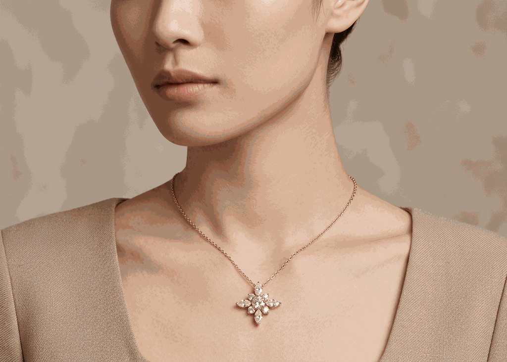 Diamond Cross Pendant