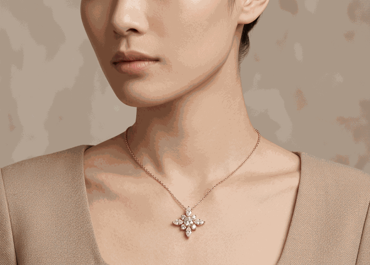 Diamond Cross Pendant