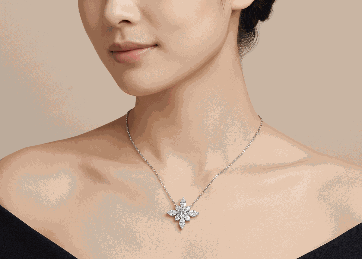 Diamond Cross Pendant