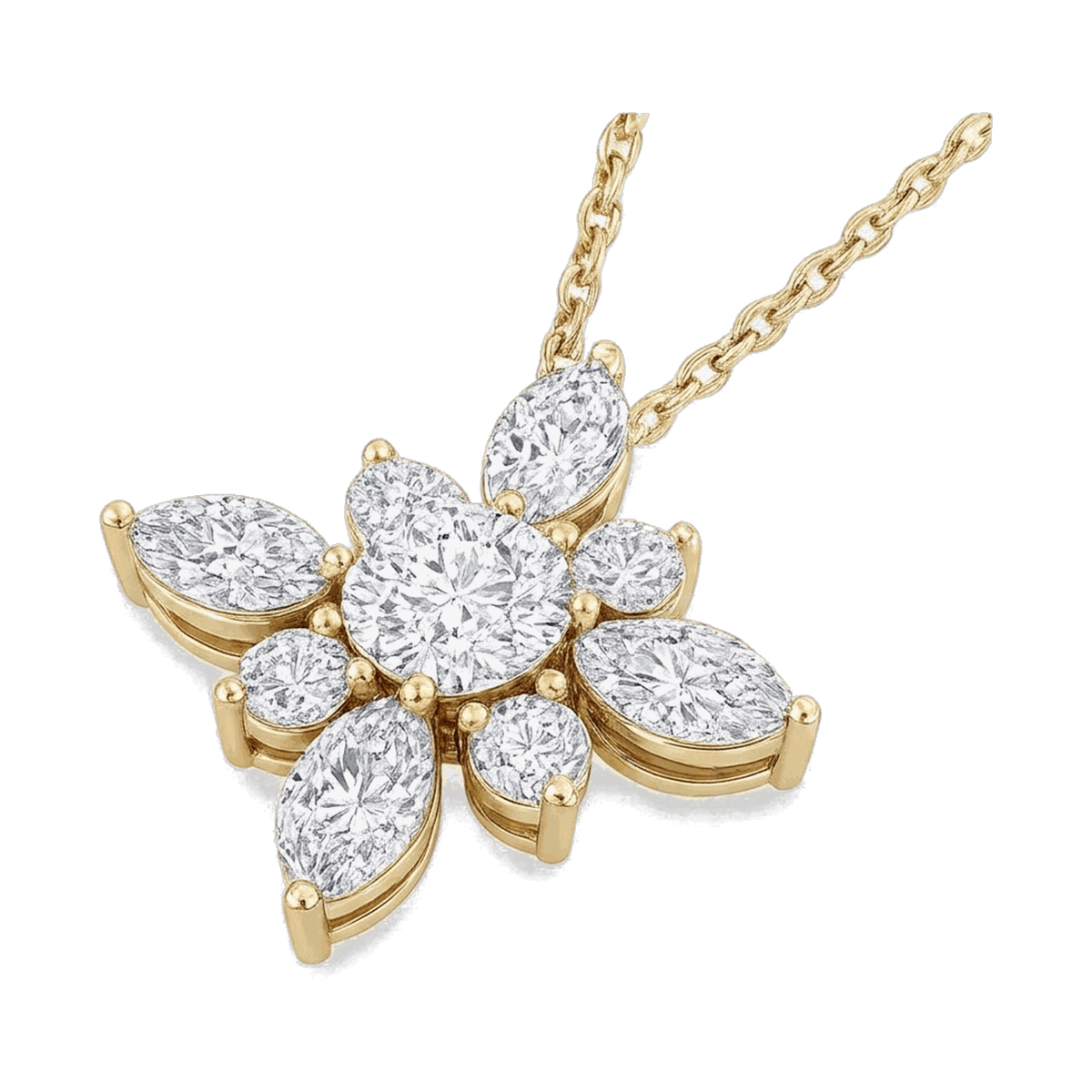 Diamond Cross Pendant