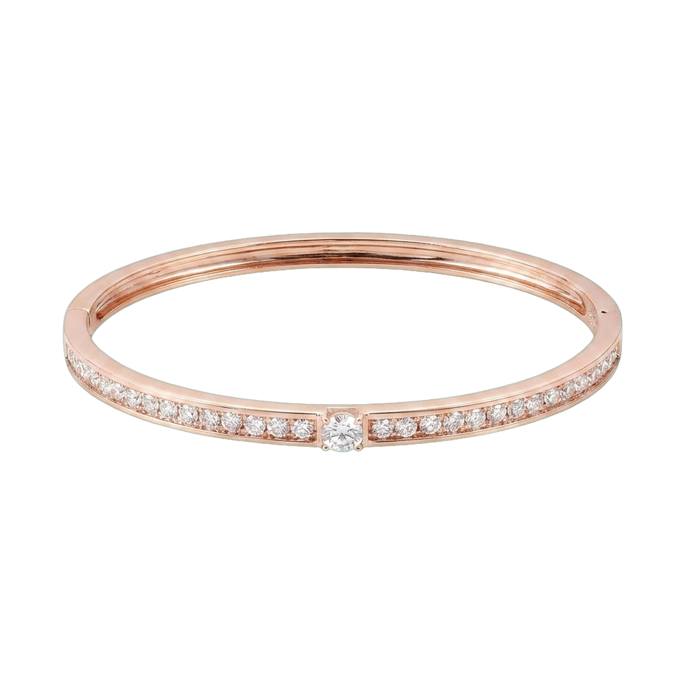 Channel Set Bangle