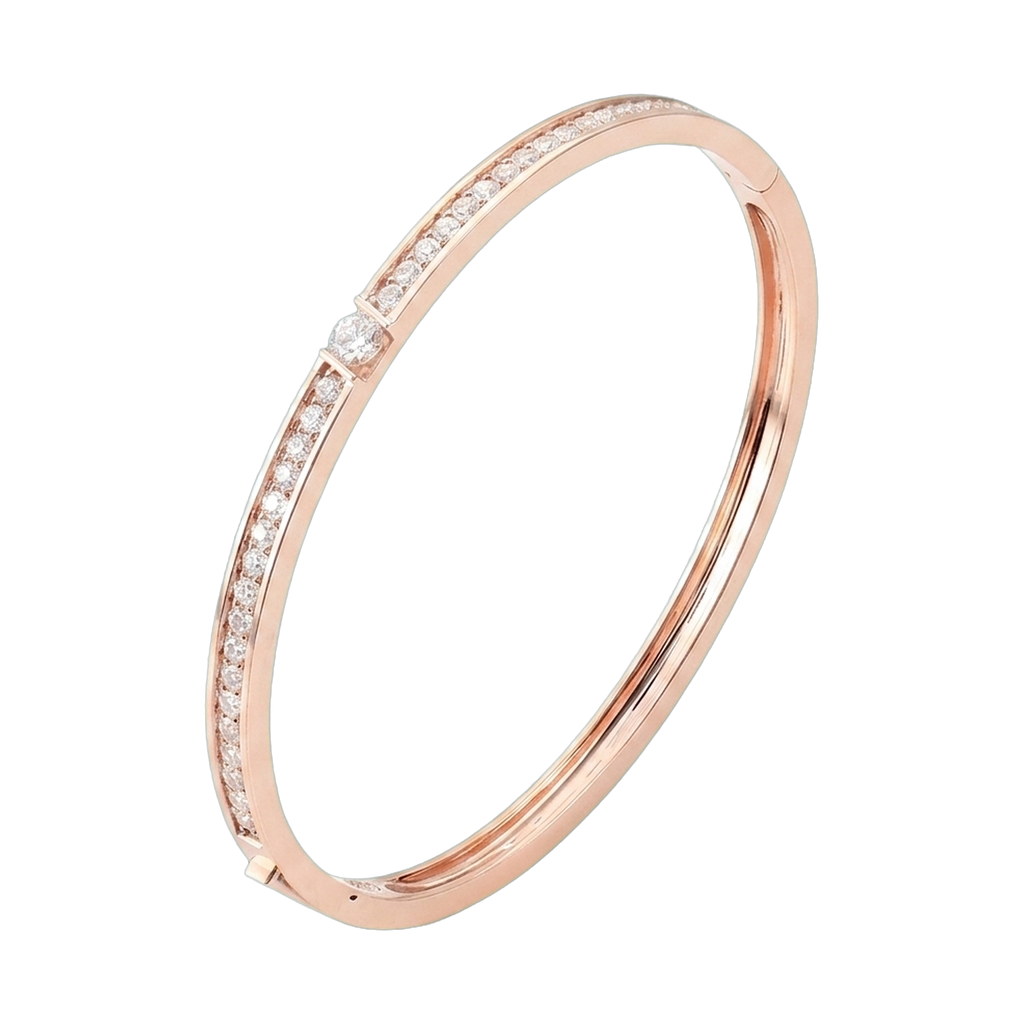 Channel Set Bangle