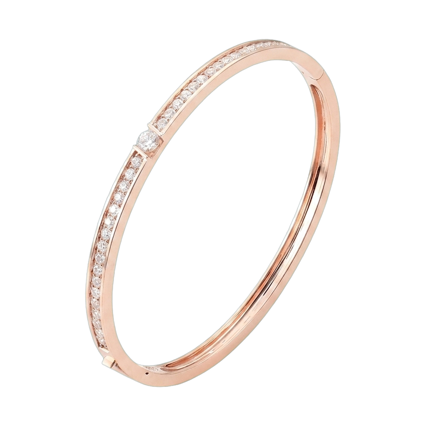 Channel Set Bangle