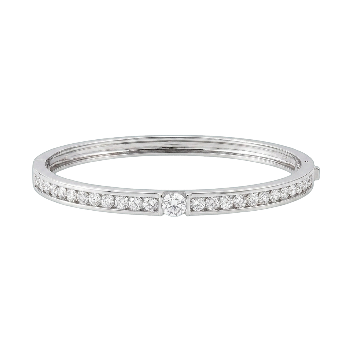 Channel Set Bangle