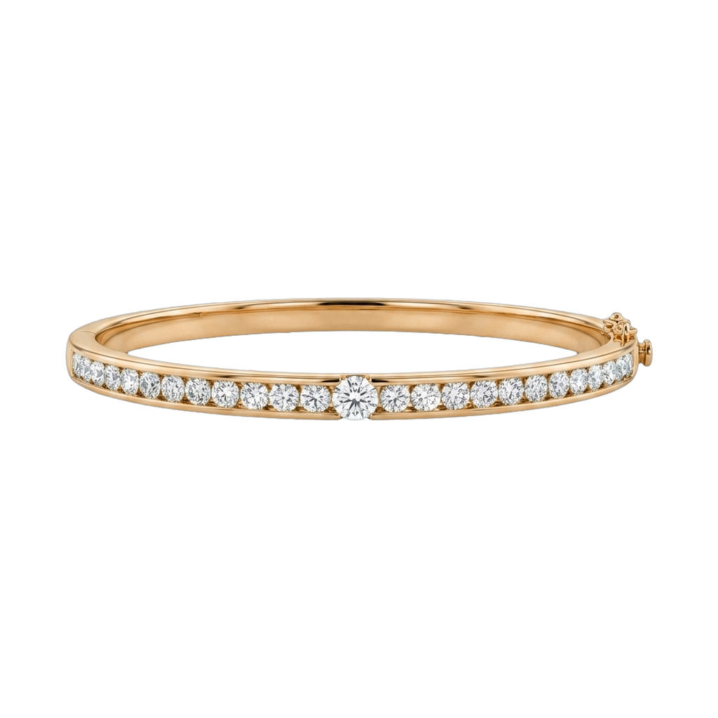 Channel Set Bangle