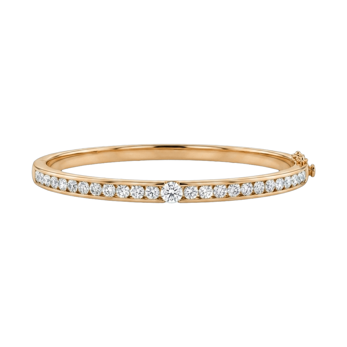 Channel Set Bangle
