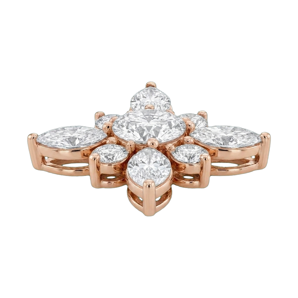 Diamond Cross Pendant