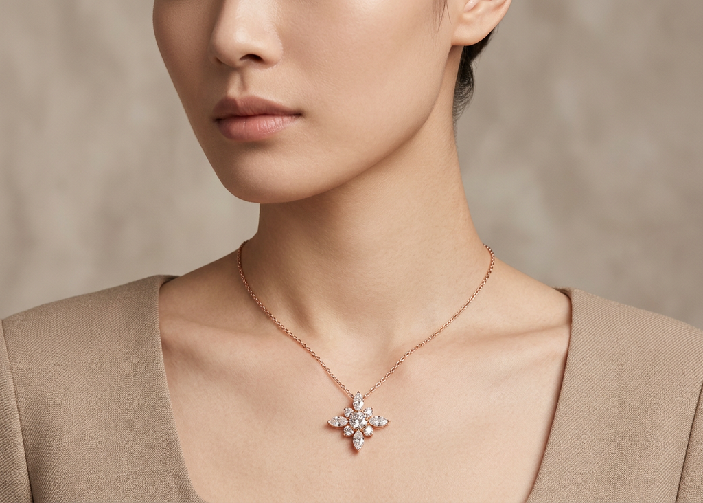 Diamond Cross Pendant