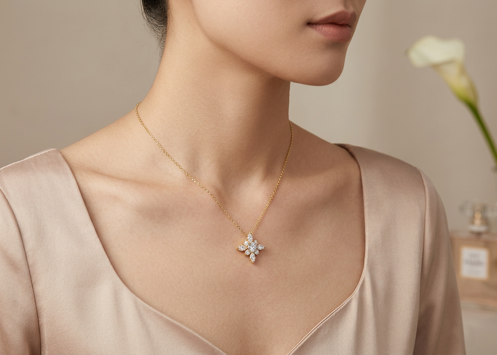 Diamond Cross Pendant