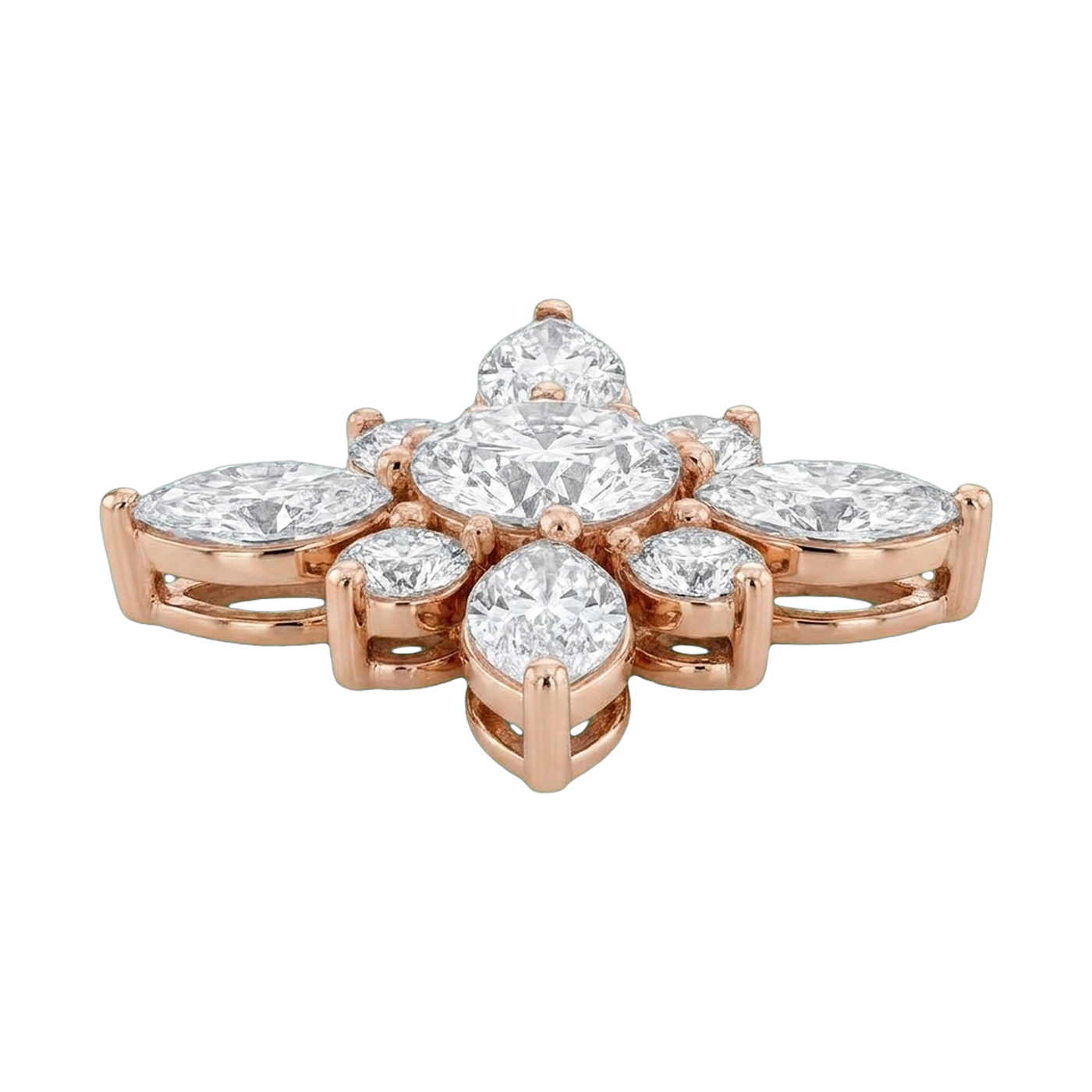 Diamond Cross Pendant
