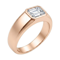 Emerald-Cut Men's Ring