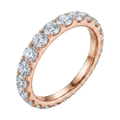 Round Lab-Grown Diamond Stackable Band
