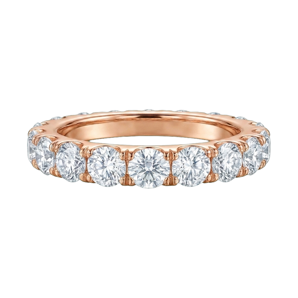 Round Lab-Grown Diamond Stackable Band