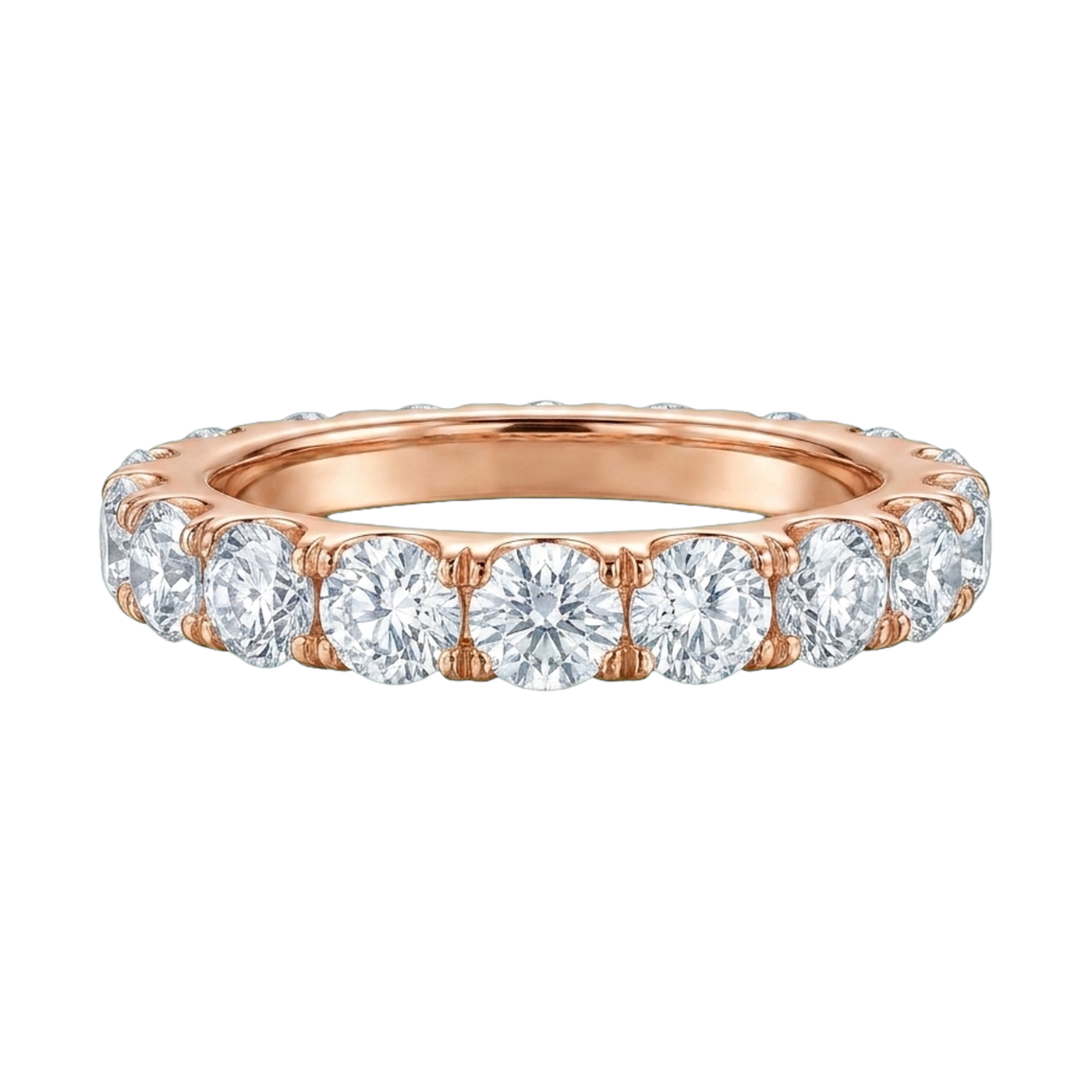 Round Lab-Grown Diamond Stackable Band