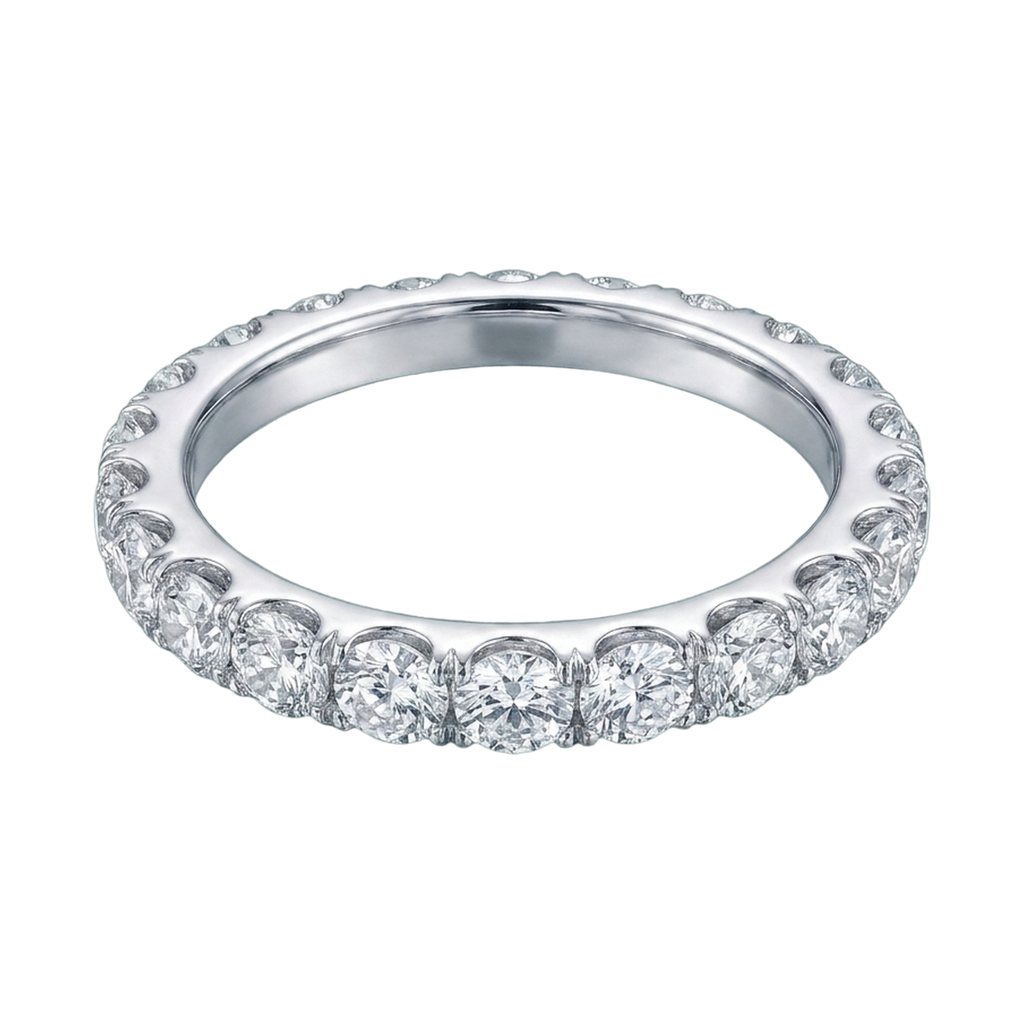 Round Lab-Grown Diamond Stackable Band