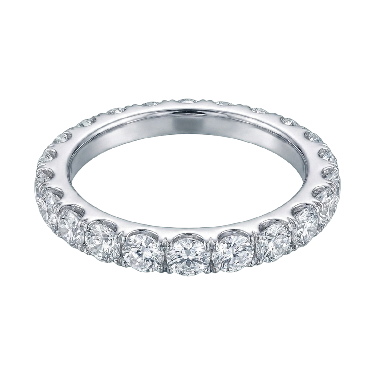 Round Lab-Grown Diamond Stackable Band