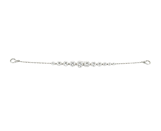 Meteor Gradient bracelet — white gold 2